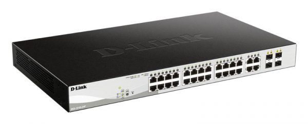Switch D-Link DGS-1210-24P, 24 port, 10/100/1000 Mbps - imagine 5