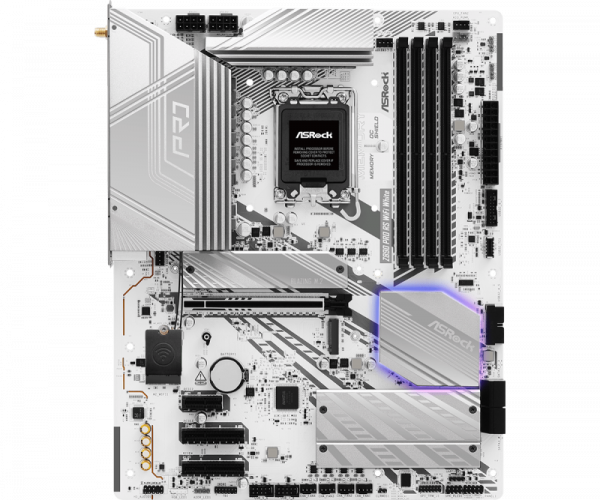 Placa de Baza ASROCK Z890 PRO RS WIFI WHITE LGA1851 - imagine 8