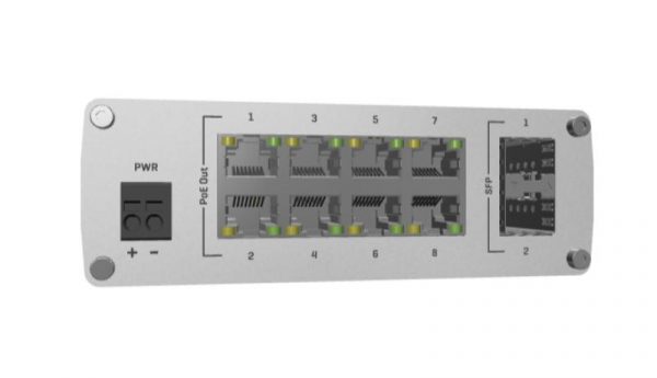 TELTONIKA INDUSTRIAL 8Port Unmanaged POE TSW200, Interfata: 8 x ETH - imagine 9
