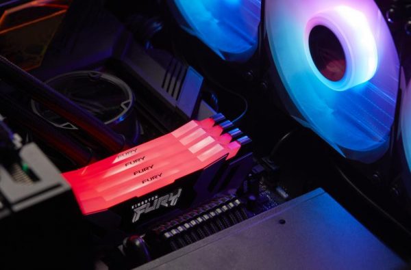 Memorie RAM Kingston, DIMM, DDR5, 64GB, 6000MHz, CL32, 1.35V, Fury - imagine 11