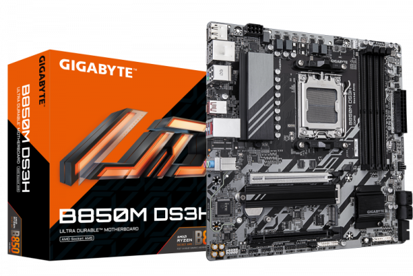 Placa de Baza GIGABYTE B850M DS3H AM5 - imagine 6