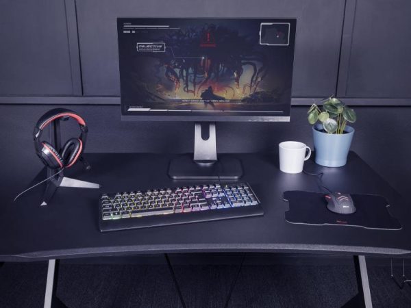Kit Trust Ziva 4-in-1 Gaming Bundle, contine mouse, tastatura, mousepad - imagine 12