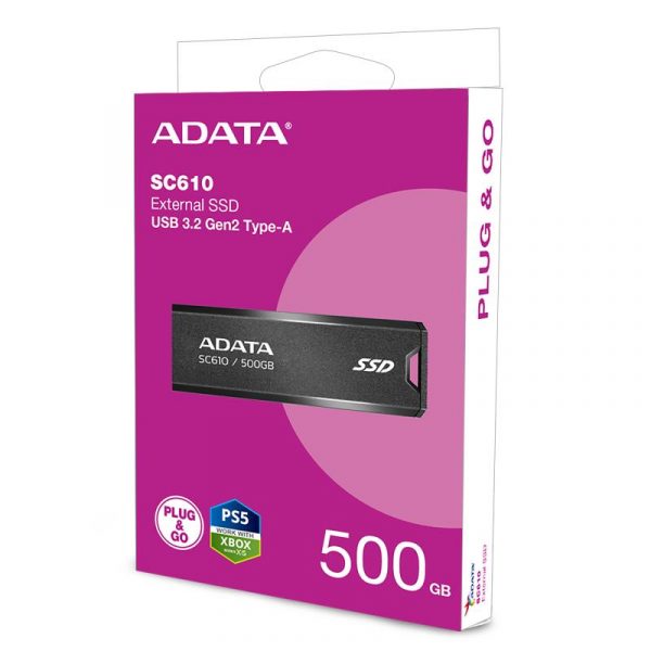 SSD Extern Adata SC610  500GB  USB 3.1 - imagine 12