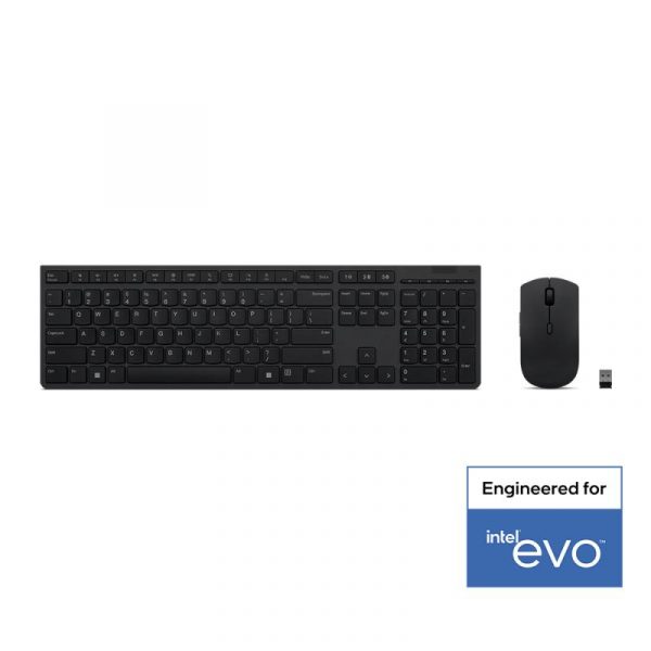 Lenovo Professional Wireless Rechargeable Combo Keyboard and Mouse - Overview - imagine 4