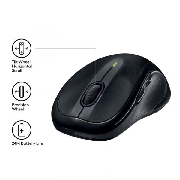 Mouse wireless Logitech M510, rezolutie maxima 1000 DPI, tehnologie laser, - imagine 8