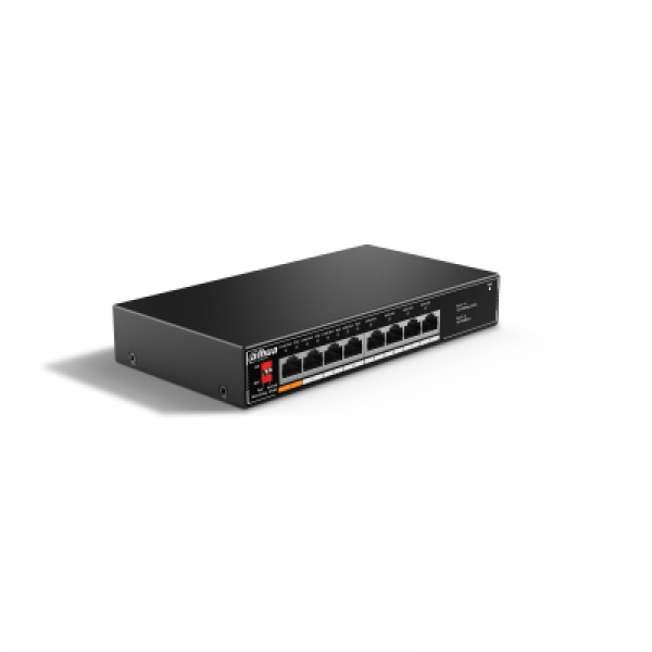 Switch DAHUA cu 8 porturi, 8x LAN, 4x PoE, - imagine 3