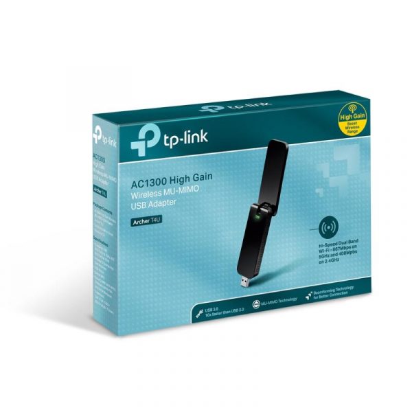 Adaptor wireless TP-LINK Archer T4U, AC1300, WiFI, Dual-Band - imagine 10