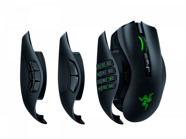 Mouse Razer Naga Pro, Wireless Gaming, negru - imagine 6