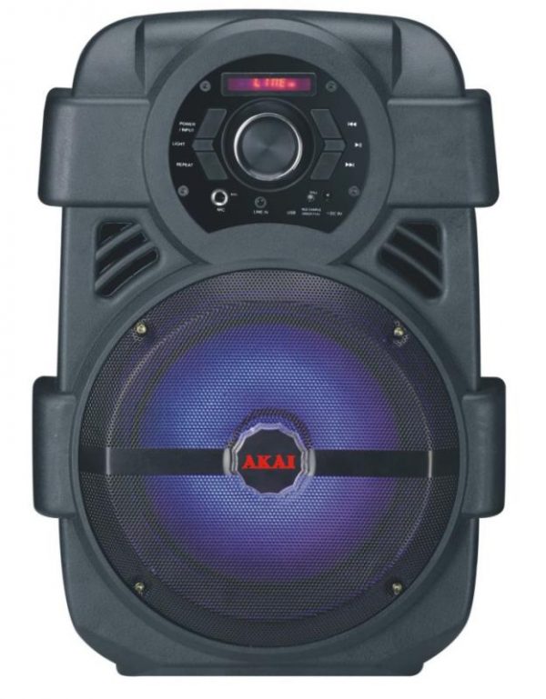 Boxa portabila activa Akai ABTS-808L, 10 W, Bluetooth, USB, Aux - imagine 4