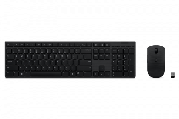 Lenovo Professional Wireless Rechargeable Combo Keyboard and Mouse - Overview