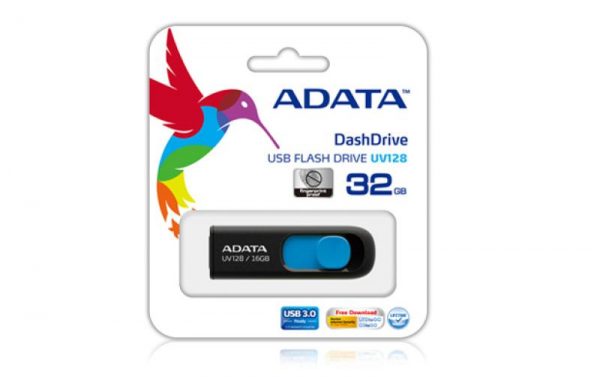 Memorie USB Flash Drive Adata UV128, 128GB, USB 3.0 - imagine 3