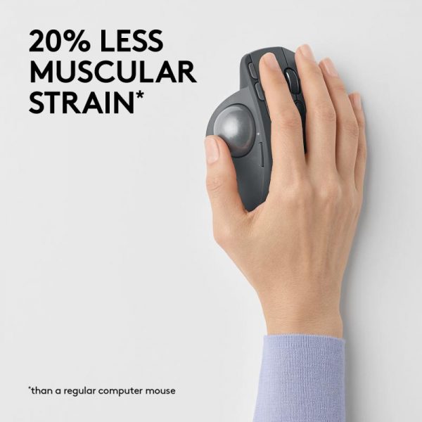 Mouse wireless Logitech MX Ergo Trackball, interfata USB, rezolutie 440 - imagine 12