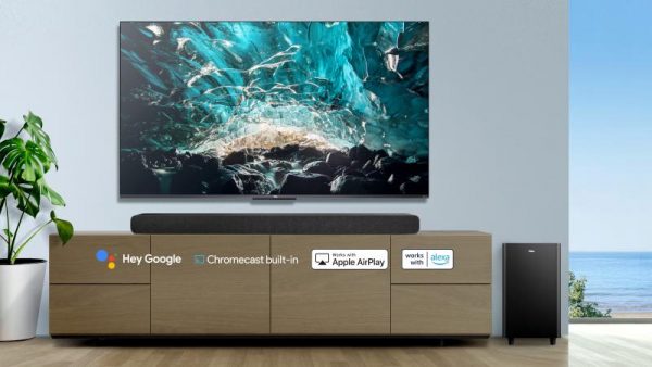 Soundbar TCL TS8132, 3.1.2, 350W, Bluetooth, Dolby Atmos, SubwooferWireless, Negru - imagine 17