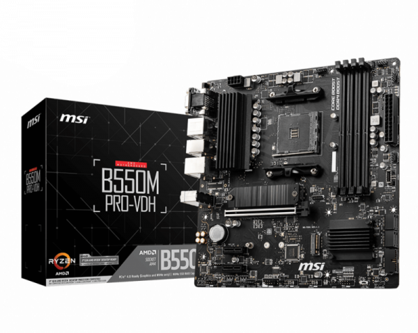 Placa de Baza MSI B550M PRO-VDH AM4 - imagine 6