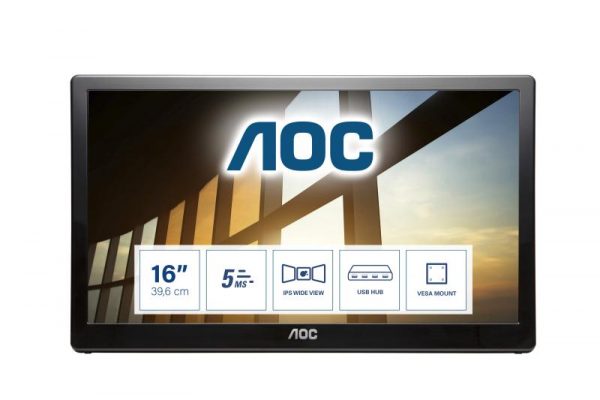 Monitor AOC 15.6" I1659FWUX - imagine 4