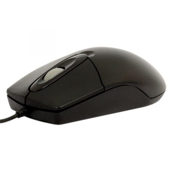 Mouse A4tech cu fir, optic, OP-720, negru - imagine 4