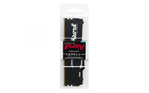 Memorie RAM Kingston FURY Beast RGB 16GB DDR5 6000MHz CL36 - imagine 6