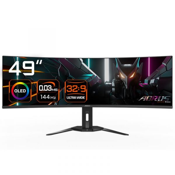 Gigabyte monitor gaming 49", display 1,196.7 x 339.2 mm, Backlight - imagine 4