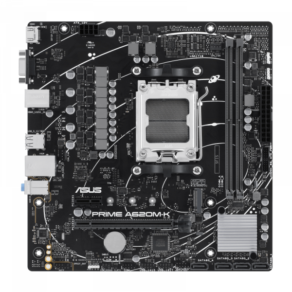 Placa de baza ASUS PRIME A620M-K AM5 - imagine 5