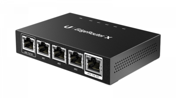 Ubiquiti EdgeRouter ER-X, 5x Gigabit LAN, 1 x 24V Passive - imagine 3