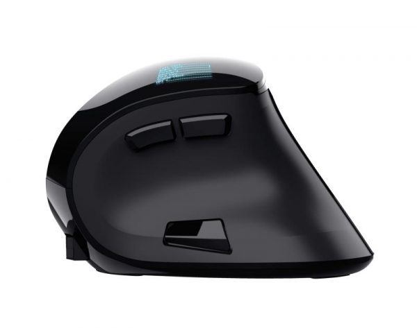 Mouse Trust Voxx, Rechargeable Ergonomic Wireless, negru - imagine 23