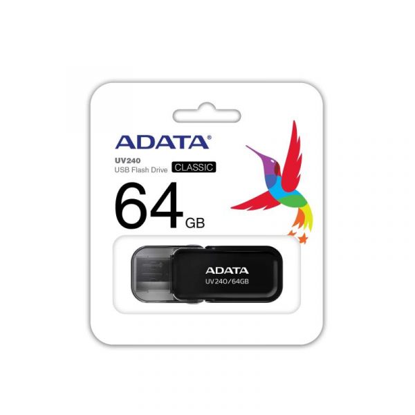 Memorie USB Flash Drive Adata 64GB, UV240, USB 2.0, Negru - imagine 7
