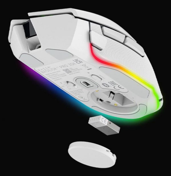 Razer Basilisk V3 Pro 35K, wireless, bluetooth, rezolutie maxima 35000 - imagine 8