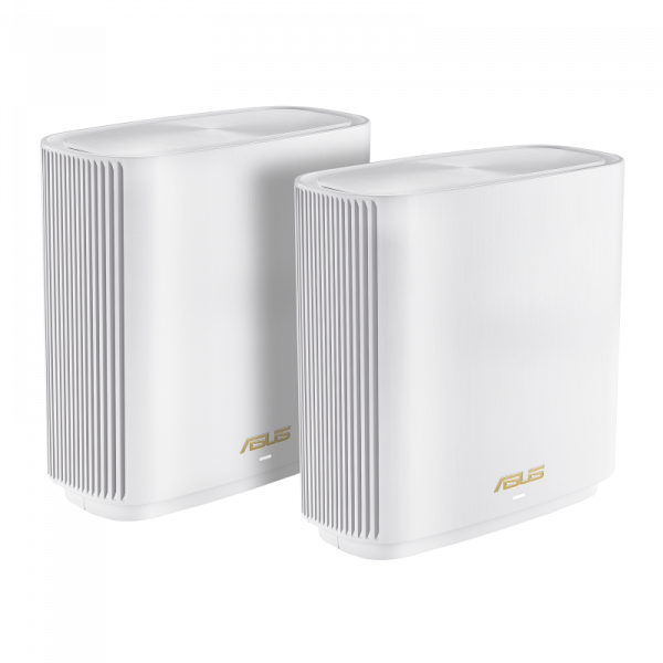 Asus Tri band home Mesh ZENwifi system, XT9, White; 2 - imagine 3