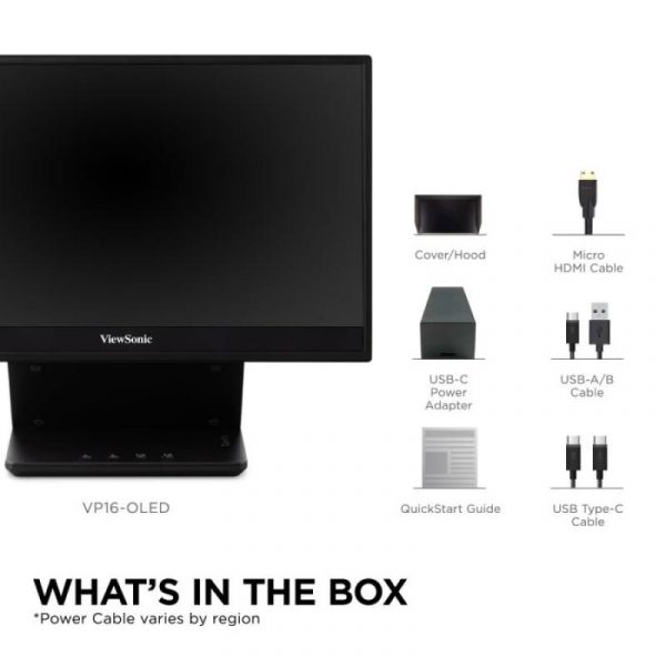 Monitor ViewSonic 16" VP16-OLED - imagine 17