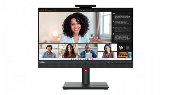 Monitor  Lenovo ThinkVision T24mv-30; 23.8"IPS, FHD (1920x1080), 16:9, Brightness: