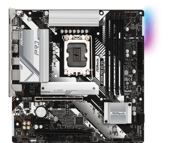 Placa de baza Asrock B760M Pro RS LGA1700, 4x DDR4 - imagine 9