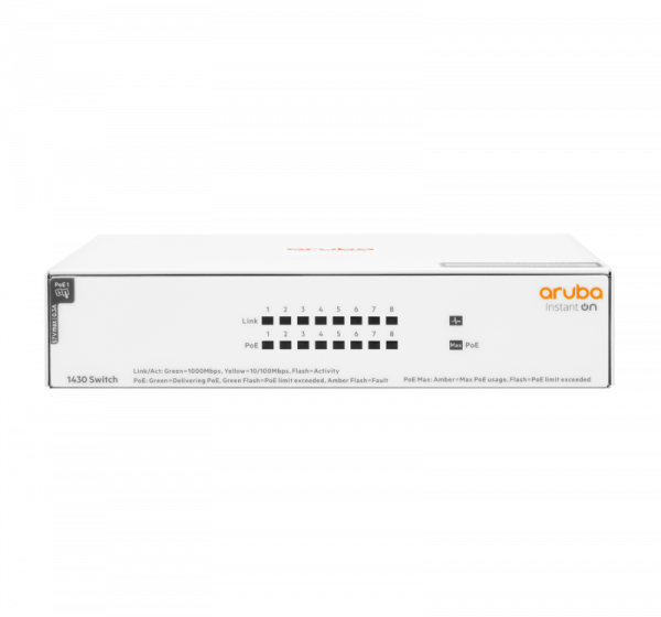 HPE Networking Instant On Switch 8p Gigabit CL4 PoE 64W - imagine 9