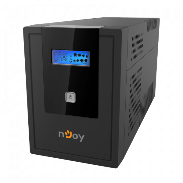 UPS nJoy Cadu 2000, 2000VA/1200W, Afisaj LCD cu ecran tactil, - imagine 4
