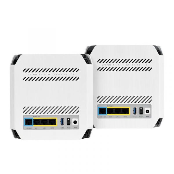 Router Wireless Asus GT6(W-2-PK)White, tri-band, WI-FI 6, Standard retea: WiFi - imagine 11