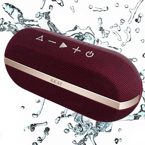 Boxa portabila Akai ABTSW-30R, 20w, Bluetooth 5.0, functie hands free, - imagine 9