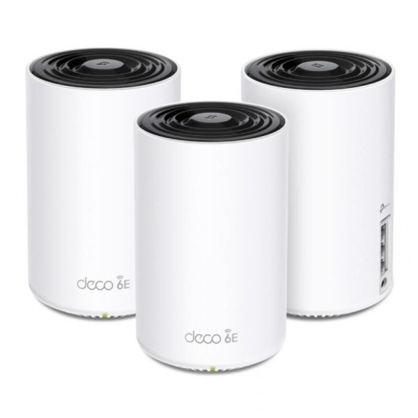 TP-Link AXE5400 home mesh Wi-Fi 6E System, Tri-Band, Deco XE75(3-pack); - imagine 7