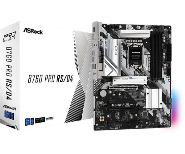 Placa de baza Asrock B760 Pro RS LGA1700, 4x DDR4 - imagine 7