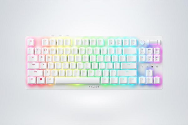 KB RAZER DEATHSTALKER V2 PRO TKL (RED SWITCH) - WHITE - imagine 6
