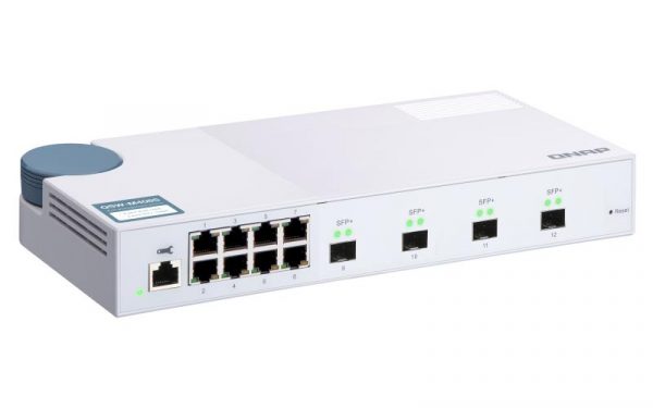 Switch QNAP M408S CPU Marvell 98DX3236, 8 porturi 1Gbps, 4 - imagine 9