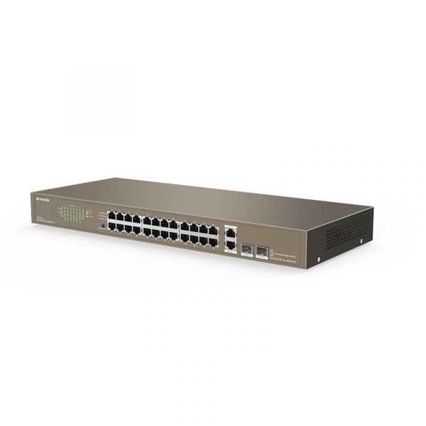 Switch TENDA TEF1026F 24 Port, 10/100/1000 Mbps - imagine 5