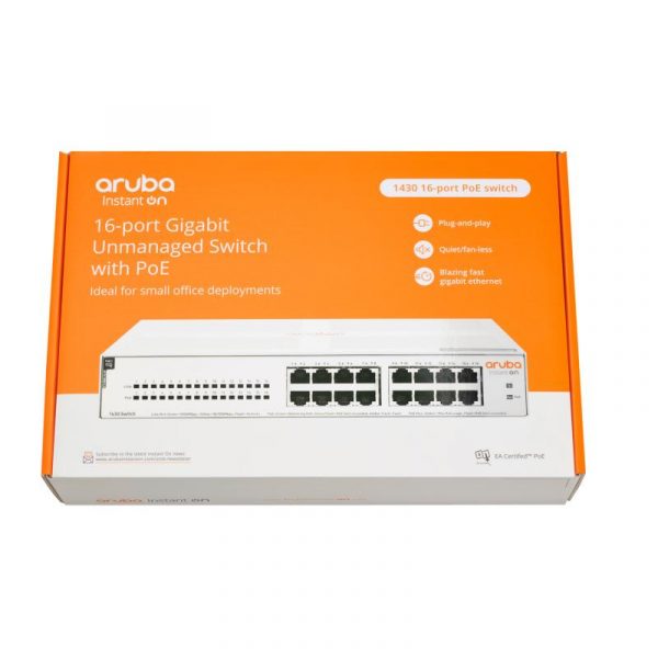 HPE Networking Instant On Switch 16p Gigabit CL4 PoE 124W - imagine 7
