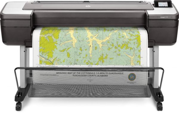 Plotter HP Designjet T1700 Printer 44", format A0, 6 culori, - imagine 4