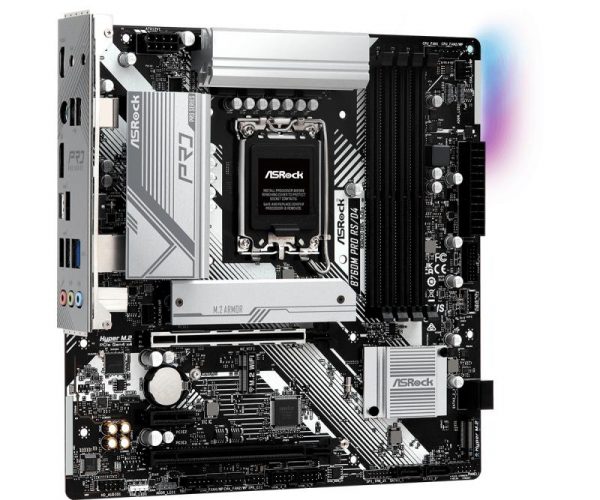 Placa de baza Asrock B760M Pro RS LGA1700, 4x DDR4 - imagine 11