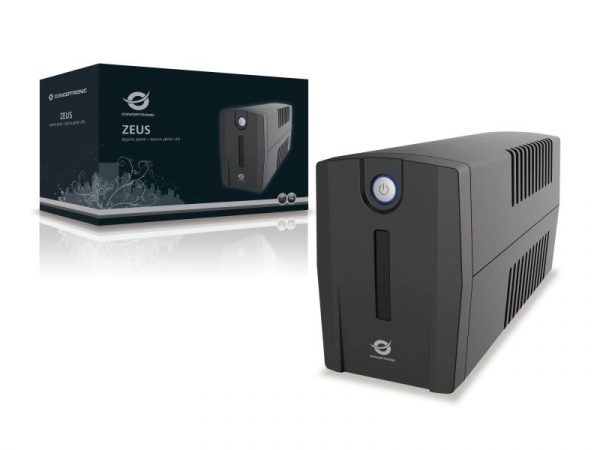 Conceptronic ZEUS02ES 850VA 480W UPS, Schuko x 2, HID USB, - imagine 9