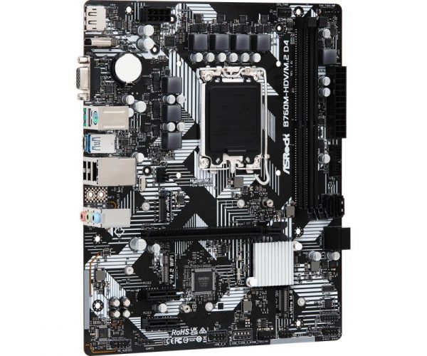 Placa de baza Asrock B760M-HDV/M.2 DDR4, 2x DDR4 - imagine 11