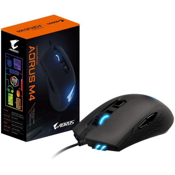 Mouse Gaming GIGABYTE AORUS M4 50~6400dpi with 50dpi increments (Default: - imagine 14