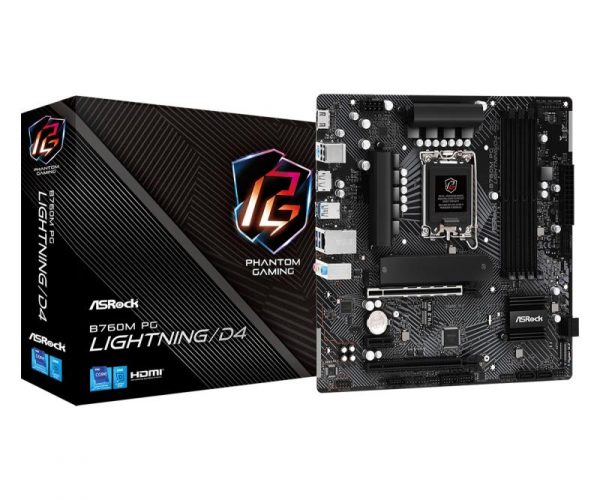 Placa de baza ASROCK B760M PG LIGHTNING LGA1700 - imagine 6