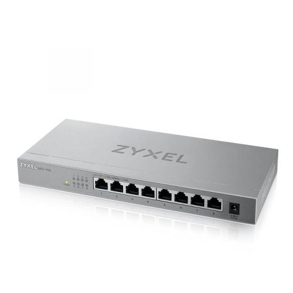 Switch ZyXEL 2.5Gigabit MG-108-ZZ0101F, 8 port, 100/1000/2500 Mbps - imagine 7