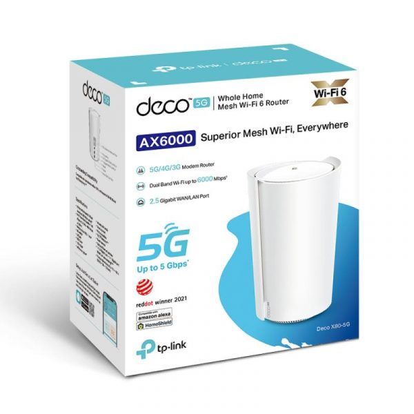 TP-Link AX6000 5G whole home mesh Wi-Fi 6 System, Deco - imagine 14
