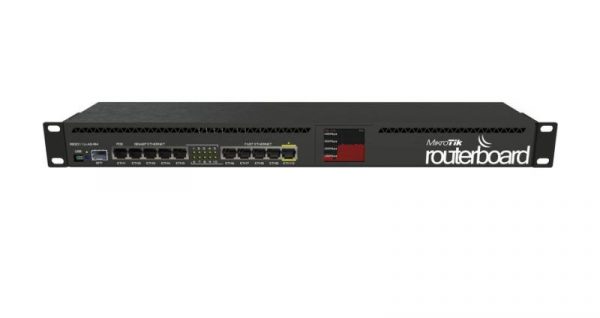 ROUTER MIKROTIK RB2011UIAS-RM, 5xLAN Fast Etherne, 5xLAN Gigabit, USB ,LCD, - imagine 4